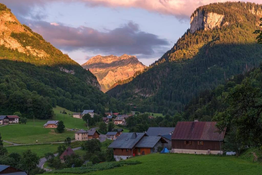 Le Bel Appartement De Montagne Bellevaux Exteriér fotografie
