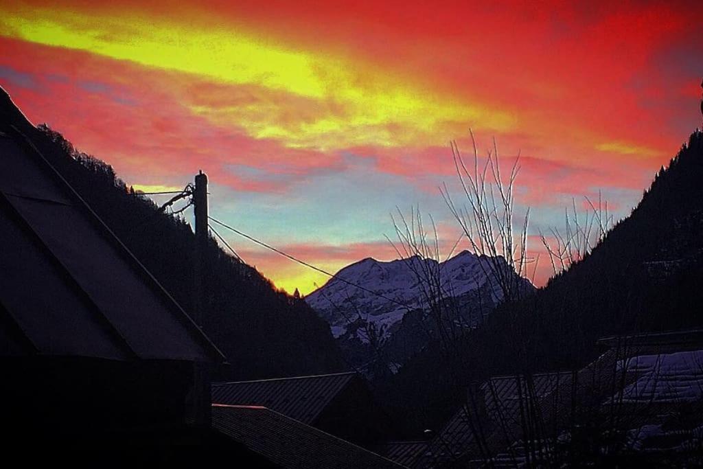 Le Bel Appartement De Montagne Bellevaux Exteriér fotografie