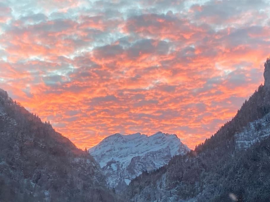 Le Bel Appartement De Montagne Bellevaux Exteriér fotografie